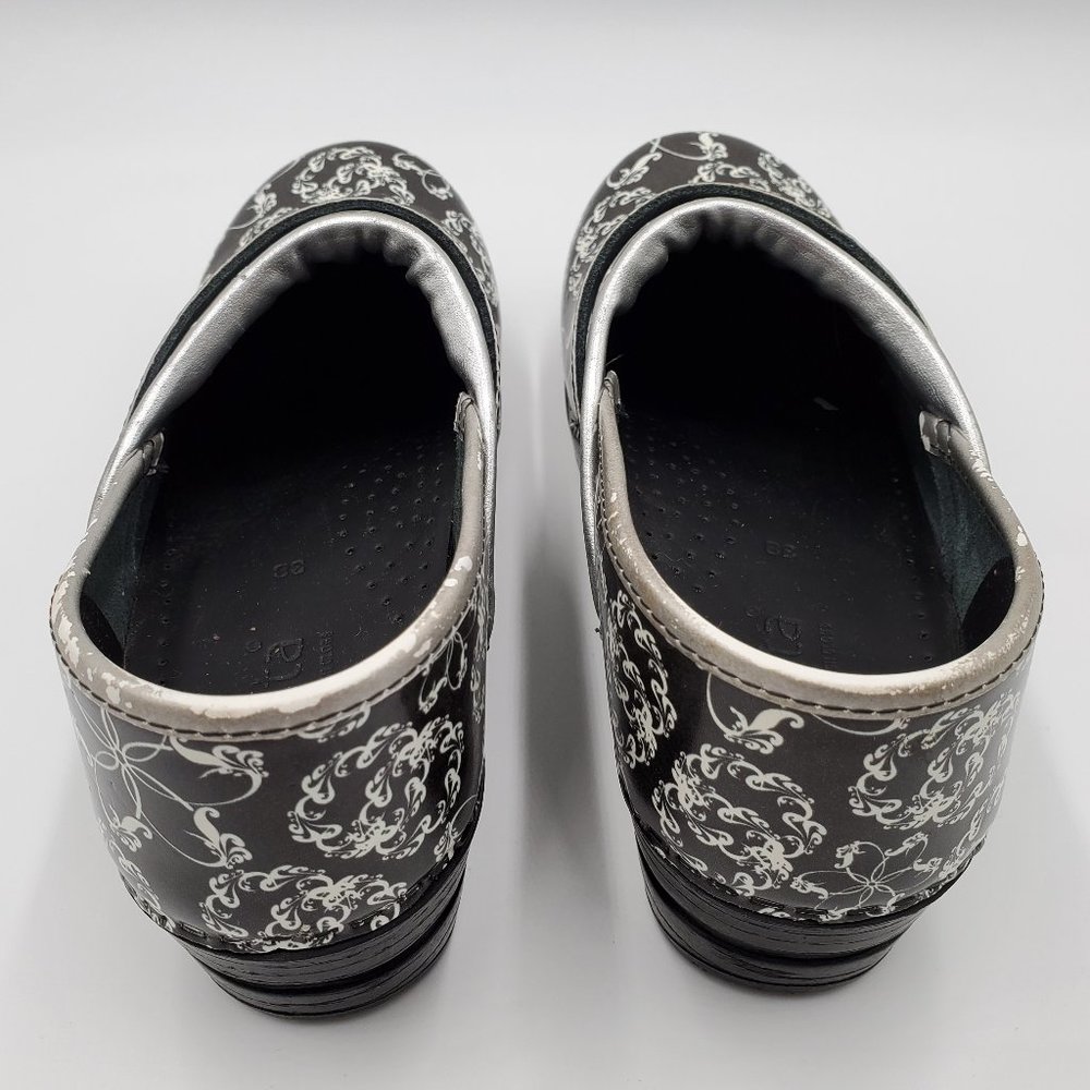 Sanita Danish Black & White Clogs - Picture 13 of 16